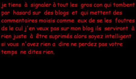 Ici c un blog ANTI-RACISME & ANTI-TAILLE...